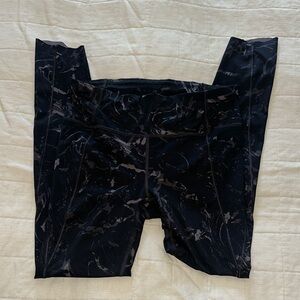 Athleta Black Leggings for Active Comfort (small Tall)